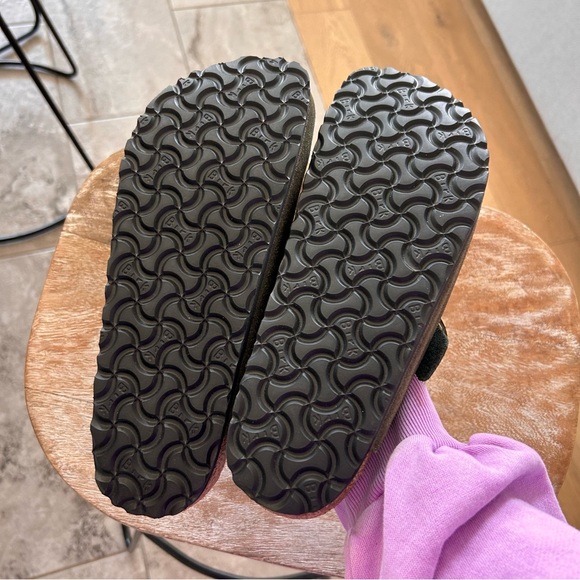 New Birkenstock Boston Braid Clogs Thyme Suede Free People - Picture 6 of 7